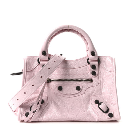 Balenciaga Agneau Arena Classic Hardware Le City Mini  Petal Pink 1 of 11