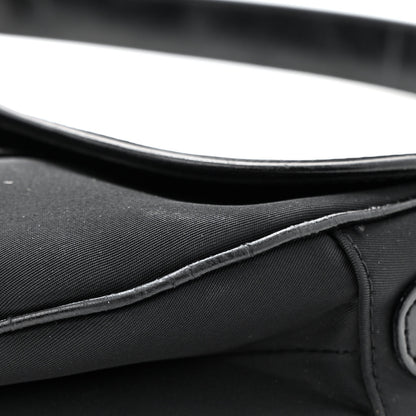 Christian Dior Nylon Saddle Bag Black 11 of 15