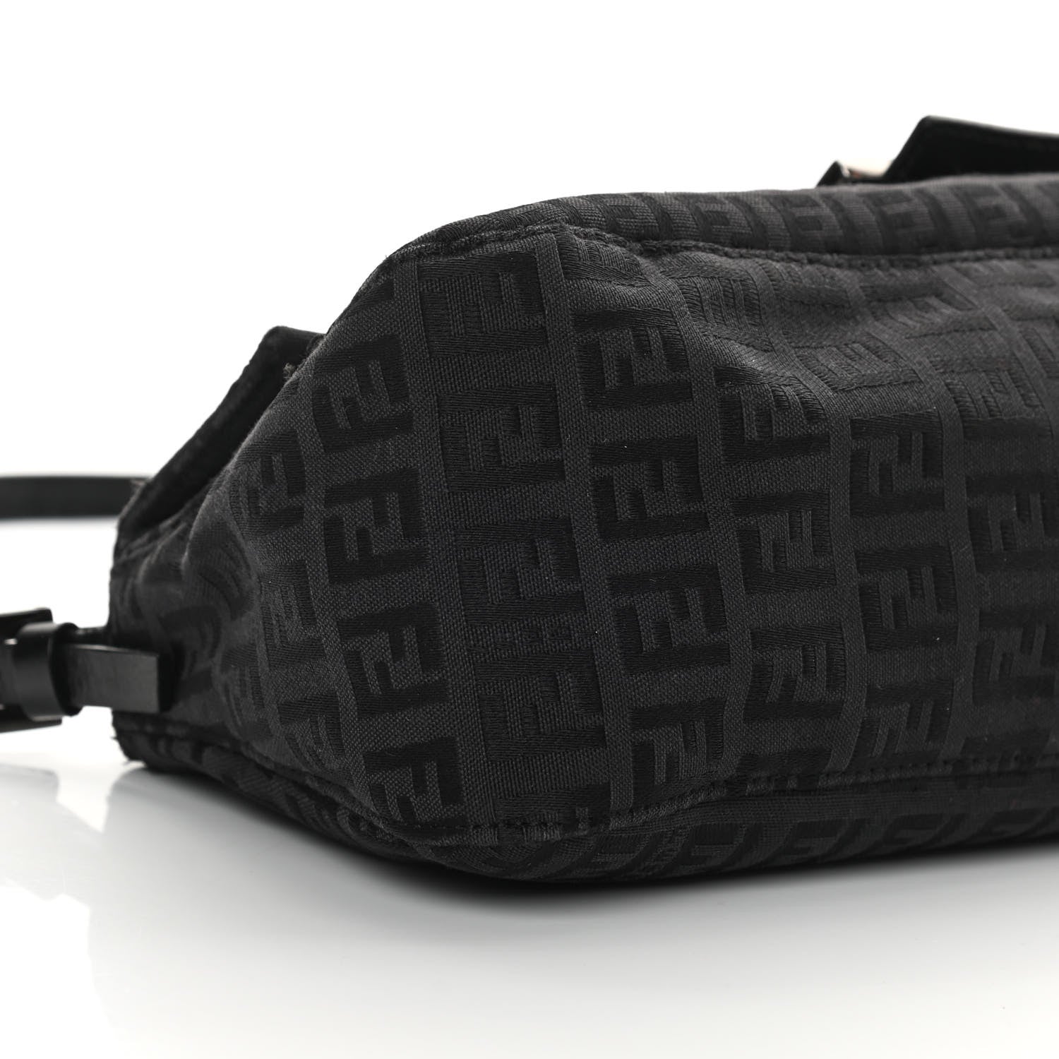 Fendi Zucchino Baguette Black 7 of 12