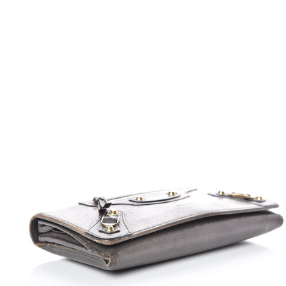 Balenciaga Agneau Classic Gold Hardware Money Wallet Bronze 4 of 24