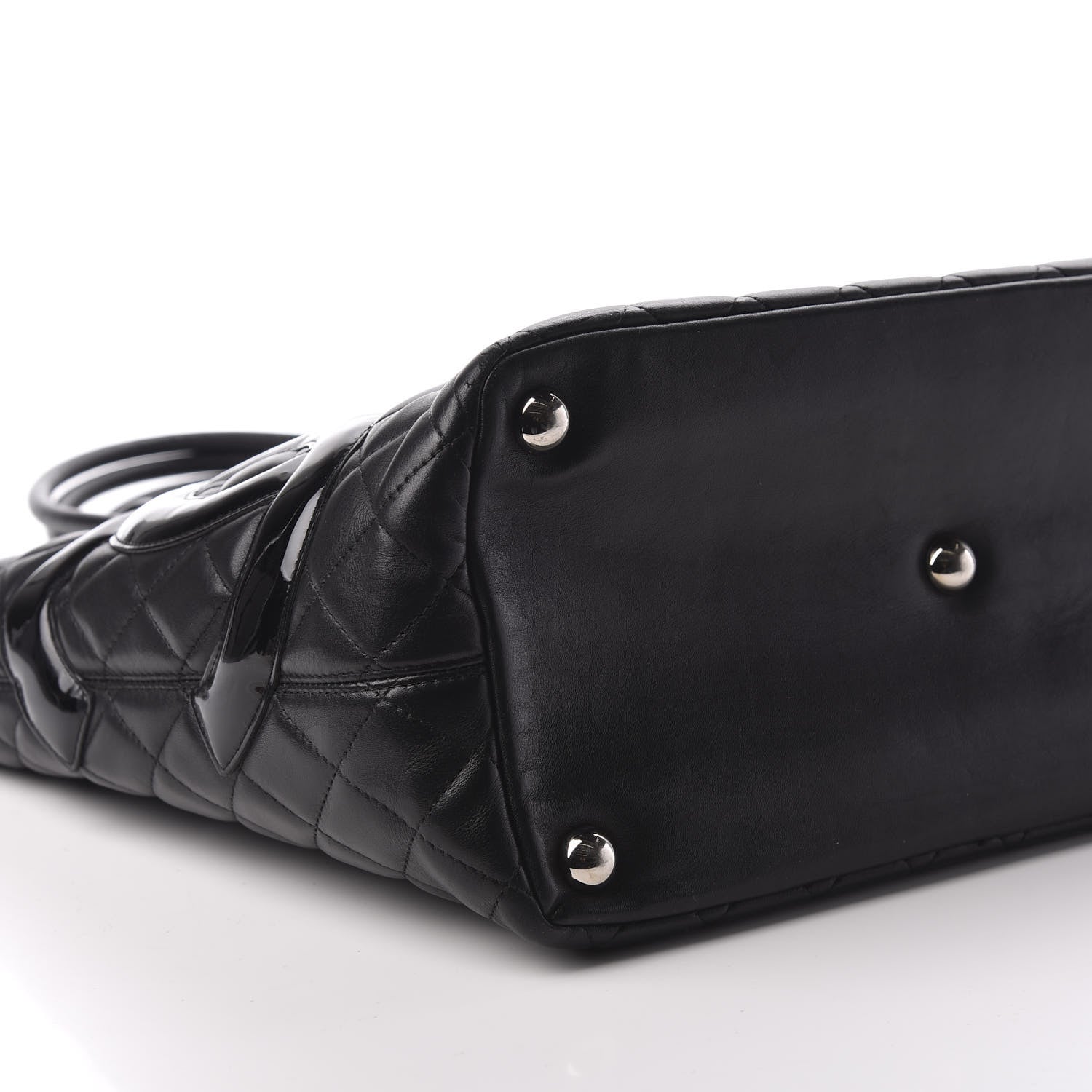 Chanel Calfskin Quilted Large Cambon Tote Black 5 of 9