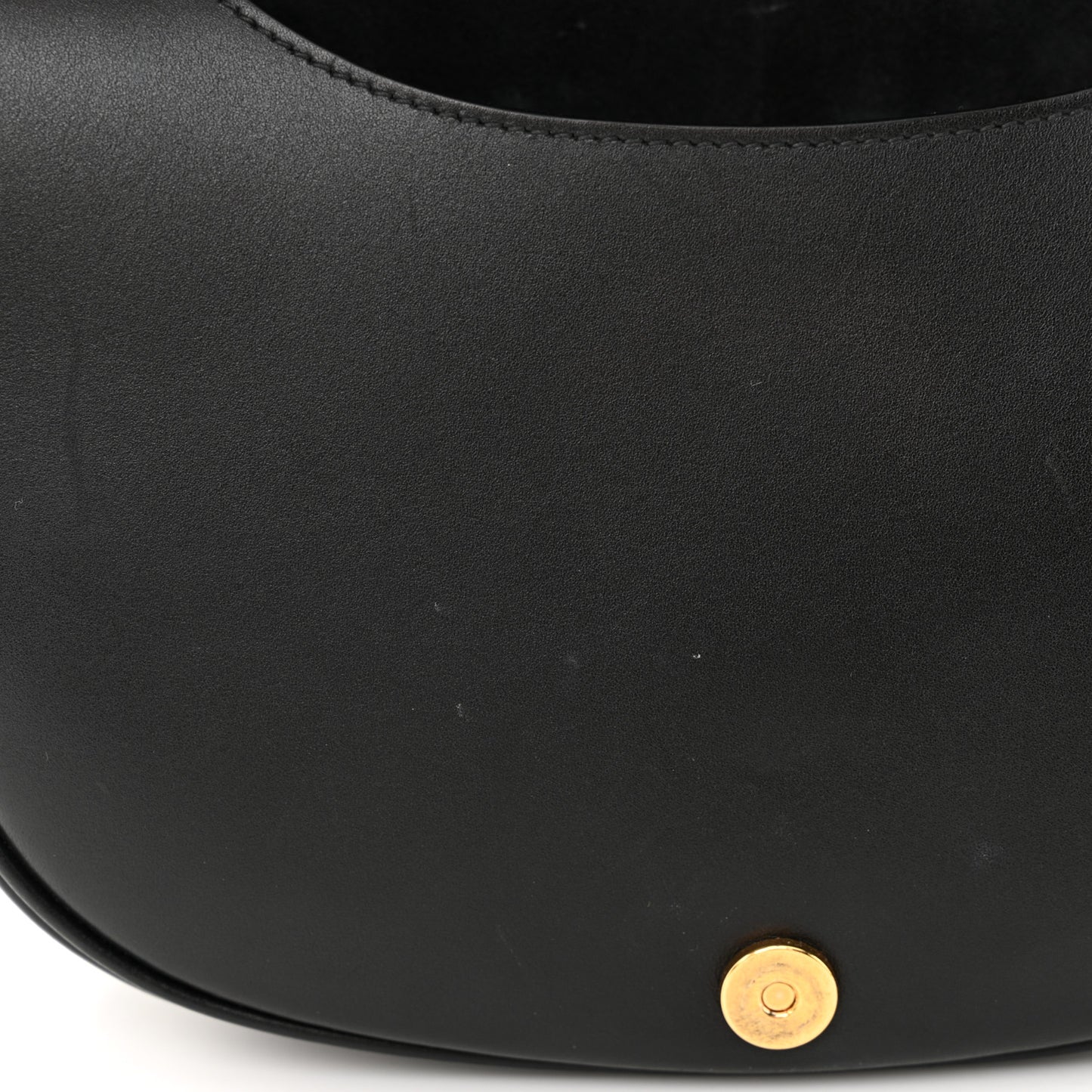 Box Calfskin Medium Bobby Flap Black