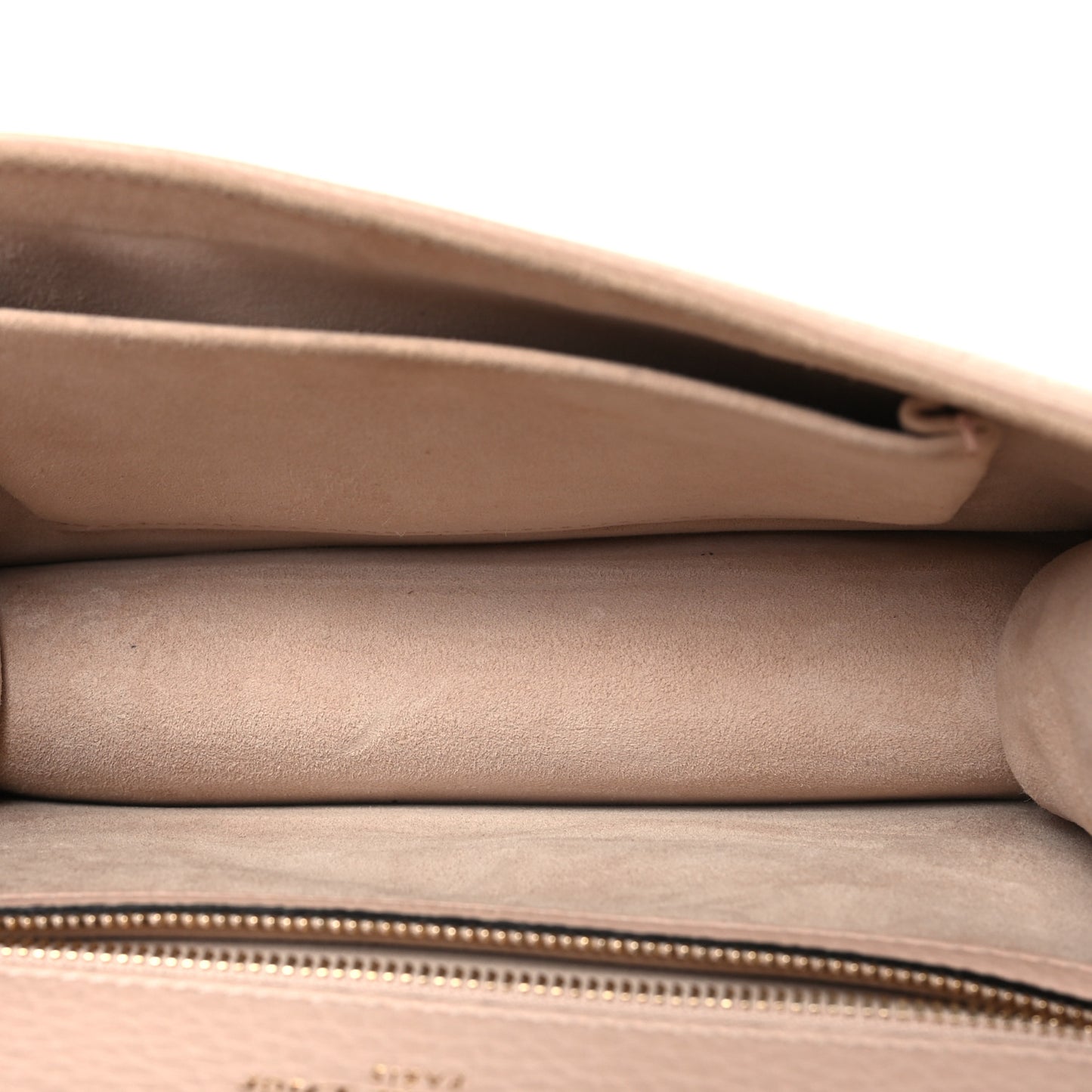 Grained Calfskin Small Diorama Flap Bag Pink