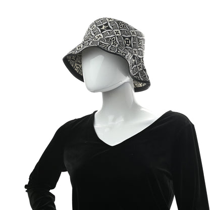 Louis Vuitton Jacquard Since 1854 Bucket Hat S Grey 2 of 5