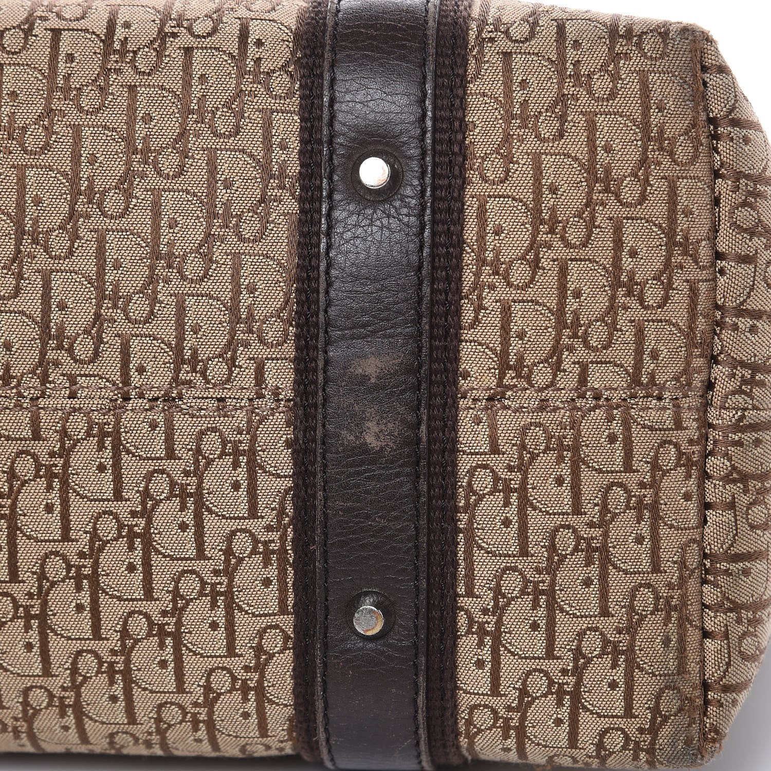 Christian Dior Diorissimo Tote Dark Brown 12 of 20
