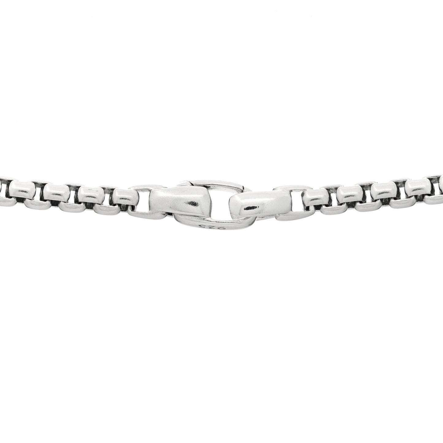 Sterling Silver Black Diamond Streamline Cross Station Necklace 26"