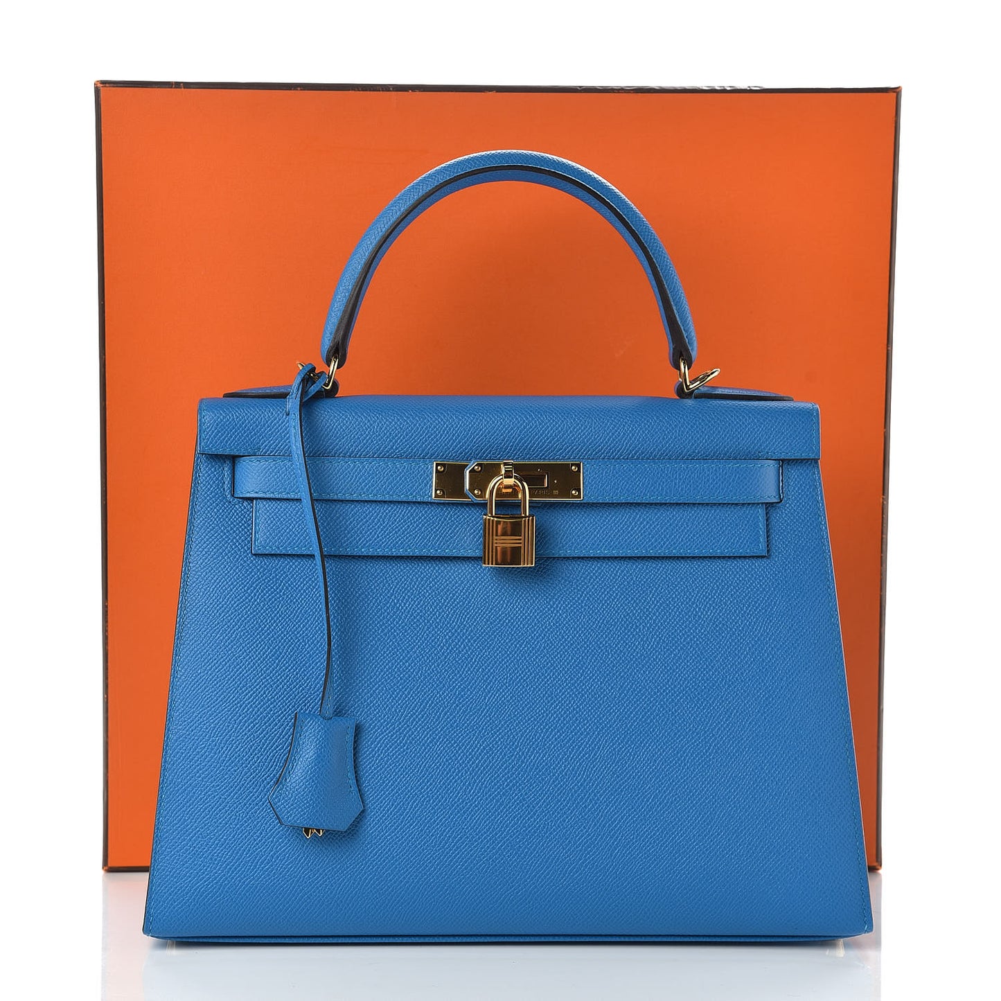 Epsom Kelly Sellier 28 Bleu Zanzibar