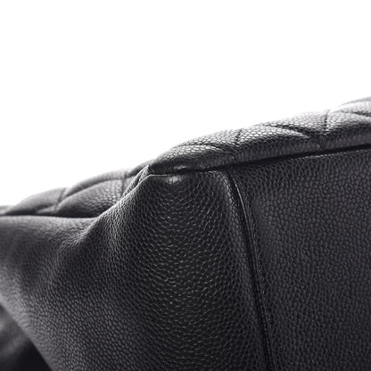 Chanel Caviar Quilted Grand Shopping Tote GST Black 10 of 14