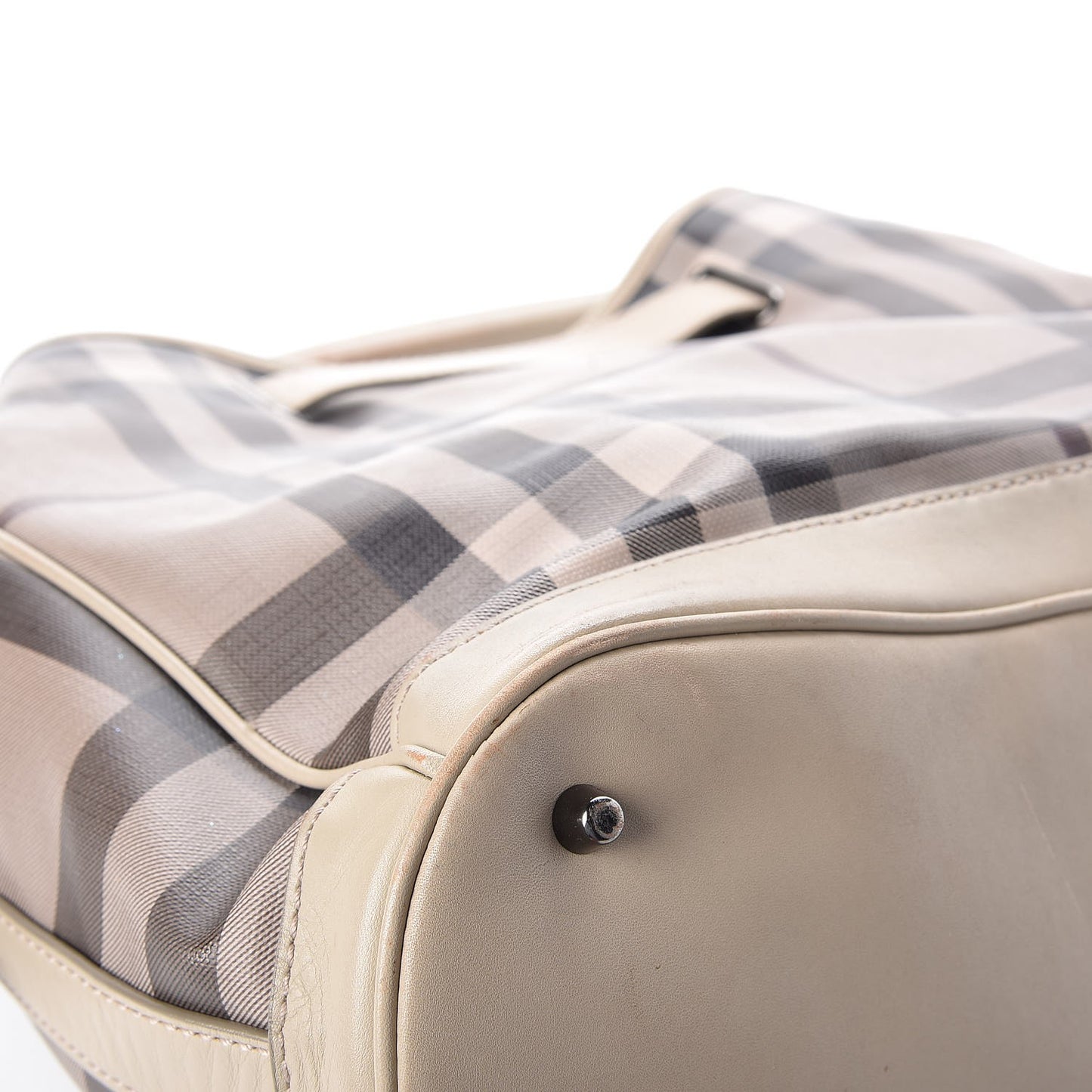 Smoked Check Medium Walden Belted Hobo Trench
