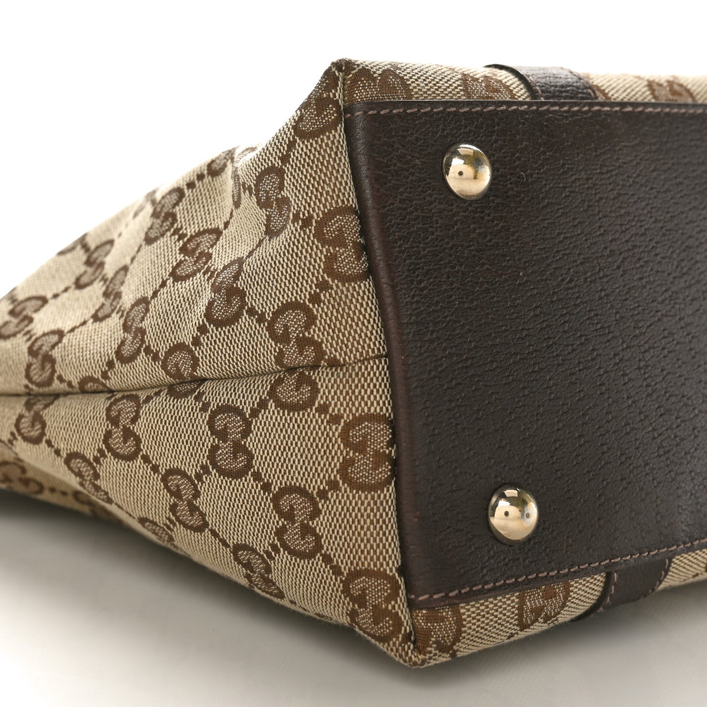 Monogram Medium Abbey Tote Brown