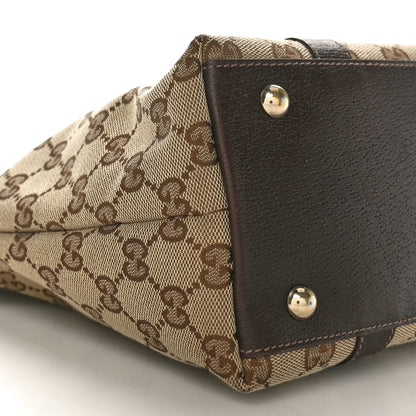 Gucci Monogram Medium Abbey Tote Brown 8 of 10