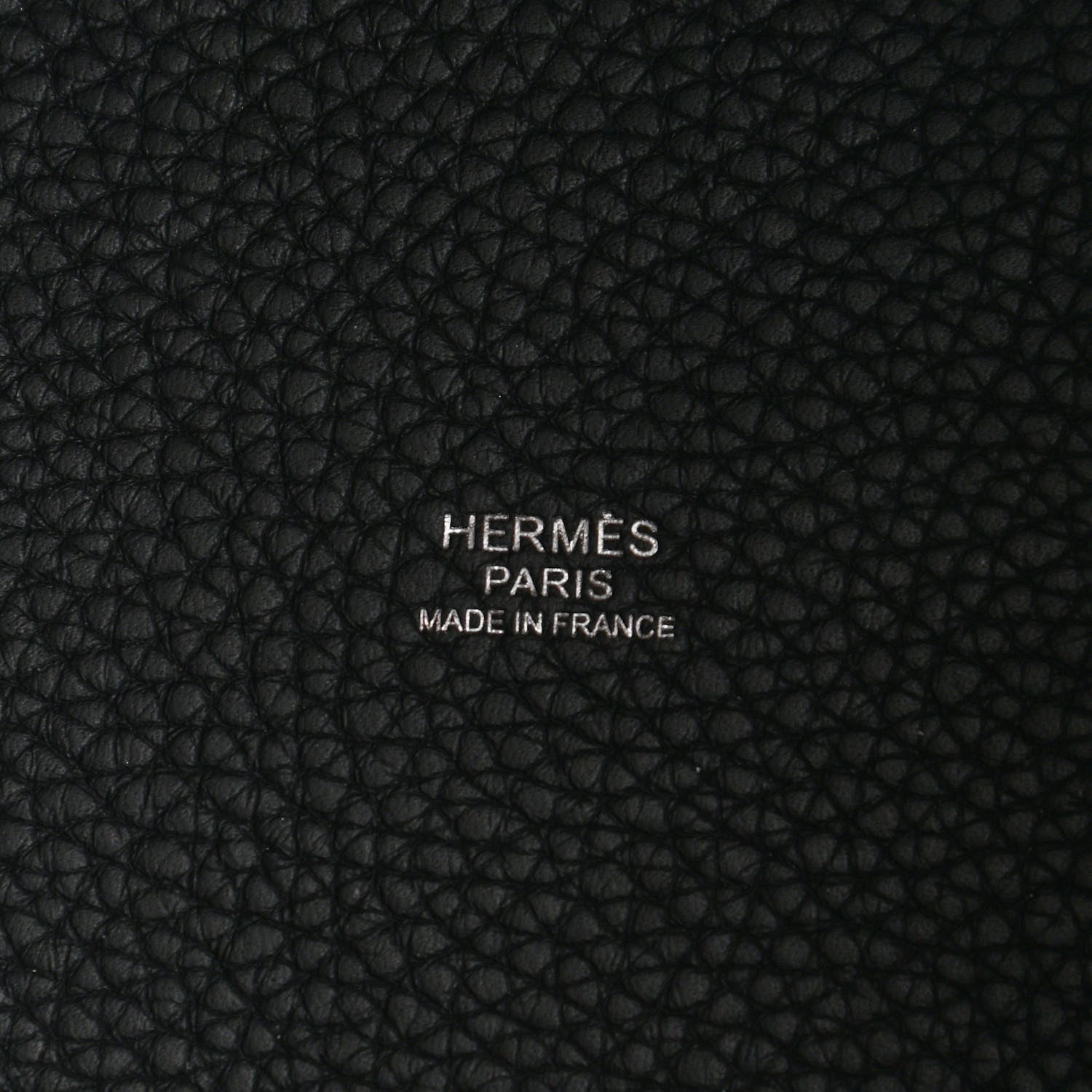Hermes Taurillon Clemence Picotin Lock 22 MM Black 6 of 9
