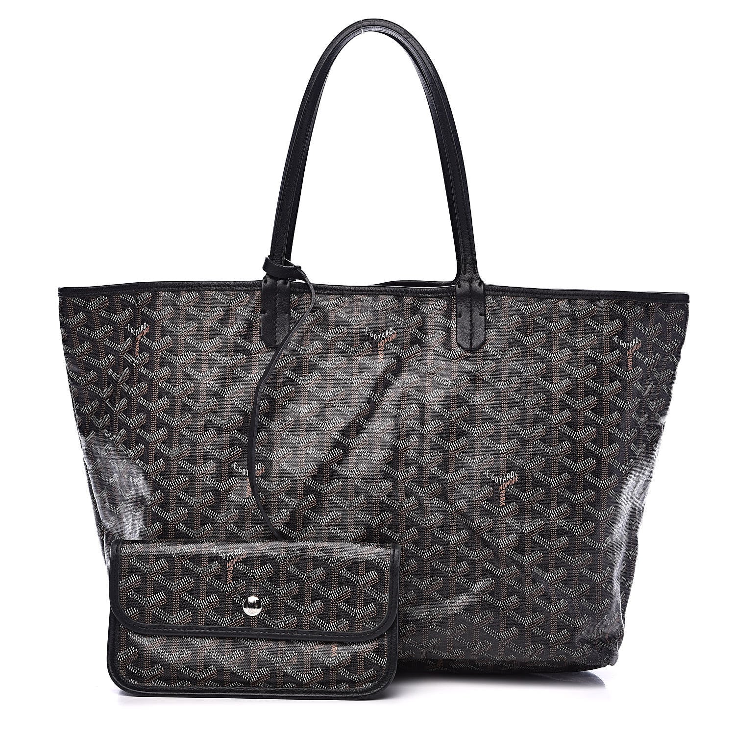 Goyard Goyardine Saint Louis PM Black 1 of 16