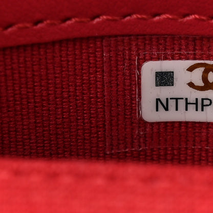 Chanel Wool Quilted Clutch With Chain Black 7 of 11