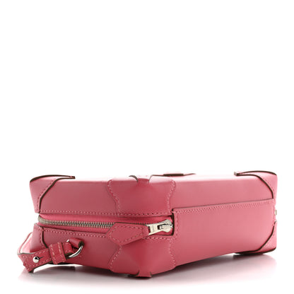 Hermes Tadelakt Mini Pochette Maxibox Rose Lipstick 4 of 7
