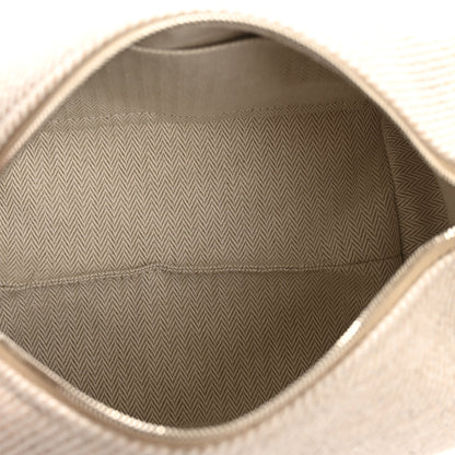 Hermes Wool Small Au Carre Bride-A-Brac Pouch Seigle 5 of 6