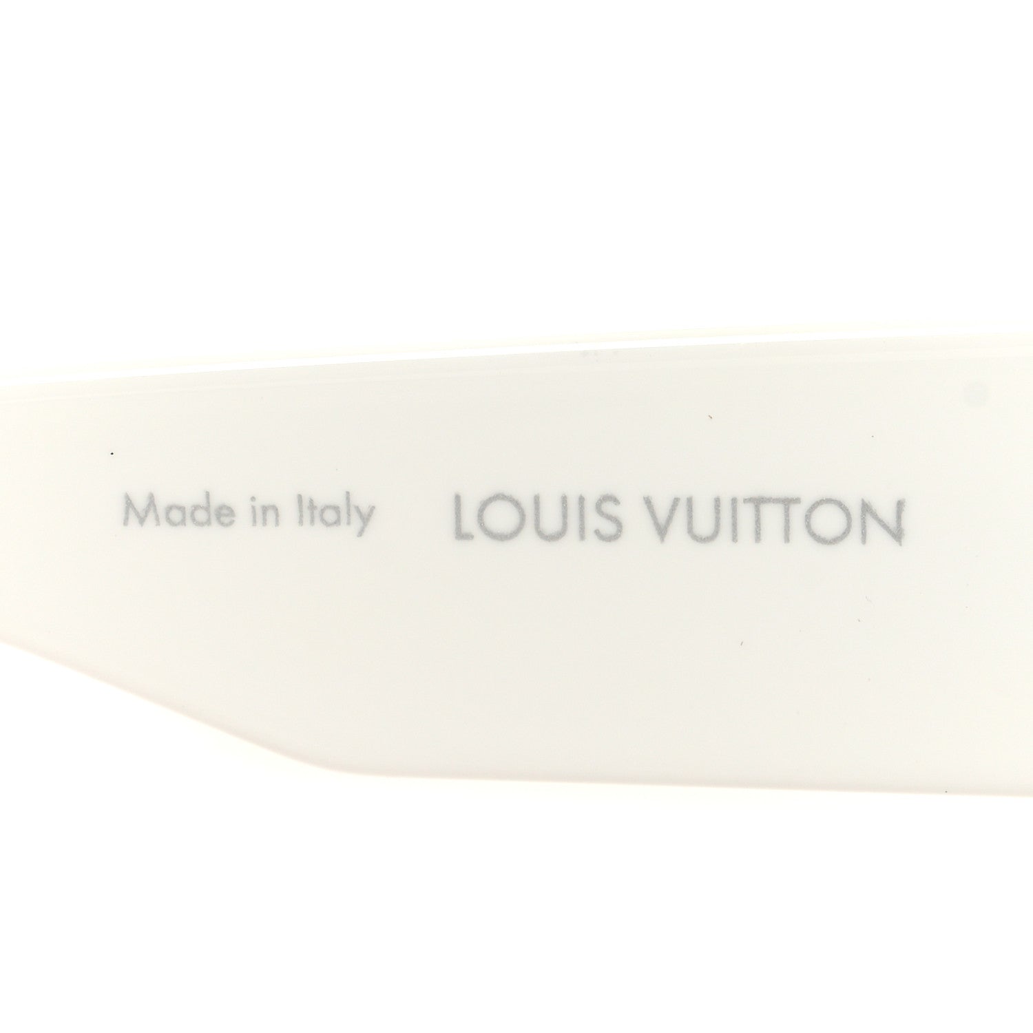 Louis Vuitton Acetate Swarovski Crystal Cyclone Sunglasses Z1737W White 5 of 7