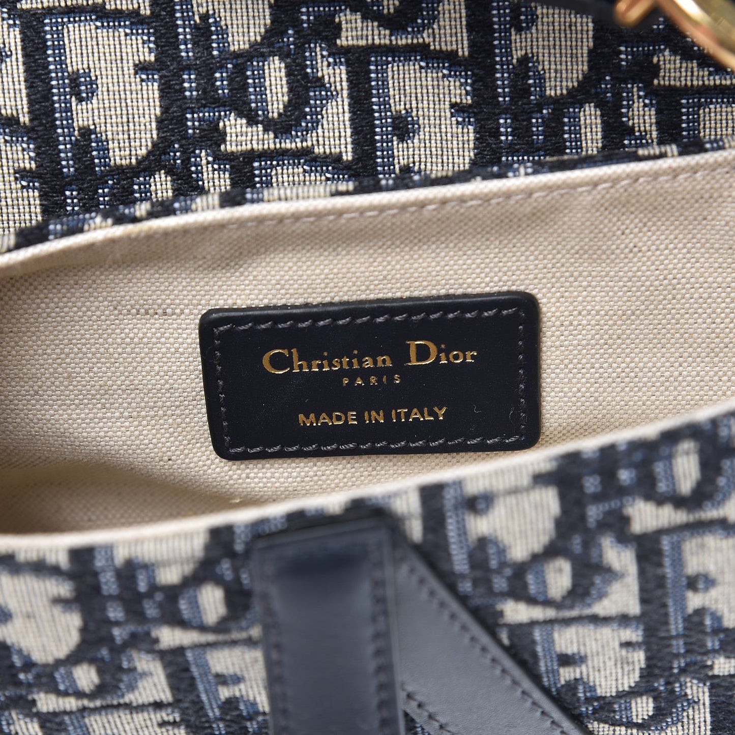 Oblique Mini Saddle Bag Blue