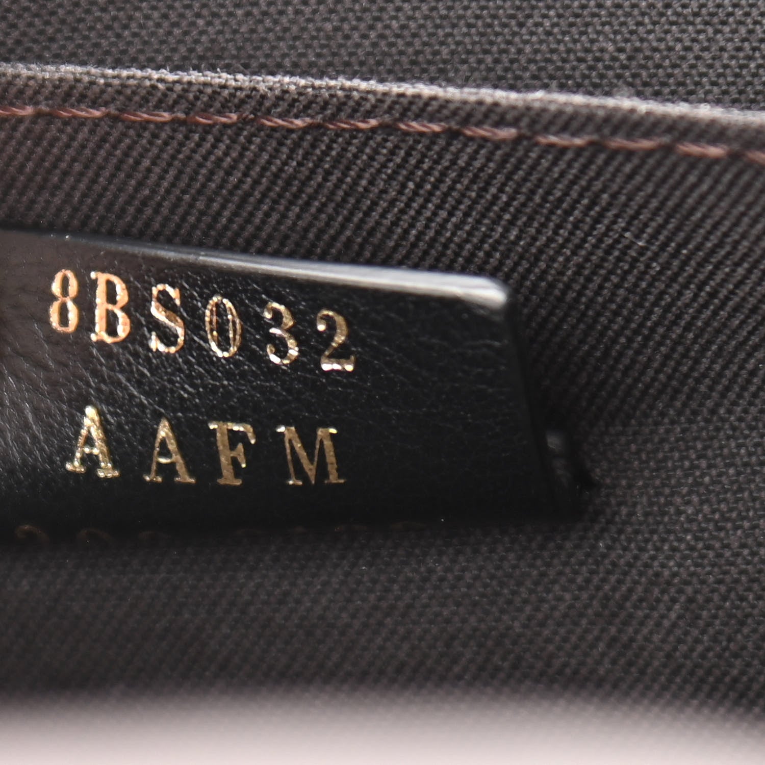Fendi Vitello Soft F is Fendi Bi-Color FF 1974 Embossed Envelope Wallet On Chain with Pouches Maya Black 8 of 12