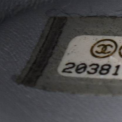 Chanel Shearling Lambskin Medium Chanel 100% Flap Grey 5 of 5