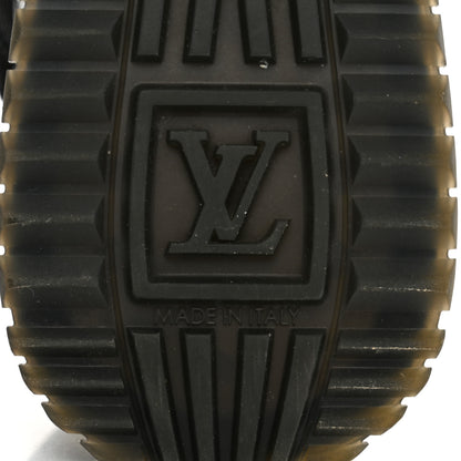 Louis Vuitton Suede Monogram Run Away Sneakers 36.5 Black 8 of 9
