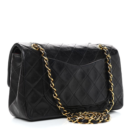 Chanel Lambskin Quilted Small Double Flap Black 3 of 11