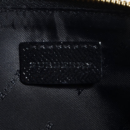 Burberry London Leather Peyton Crossbody Clutch Bag Black 9 of 9