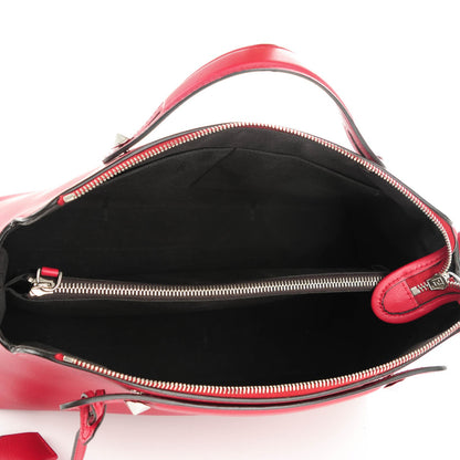 Fendi Vitello Dolce Marmol Large By The Way Boston Bag Ciliegia 5 of 7