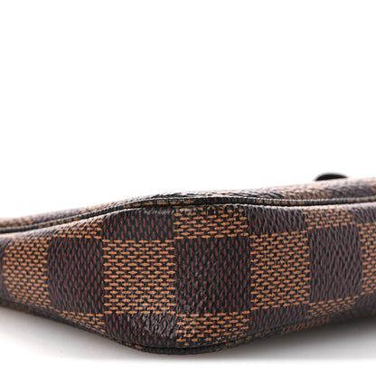 Louis Vuitton Damier Ebene Mini Pochette Accessories 9 of 12