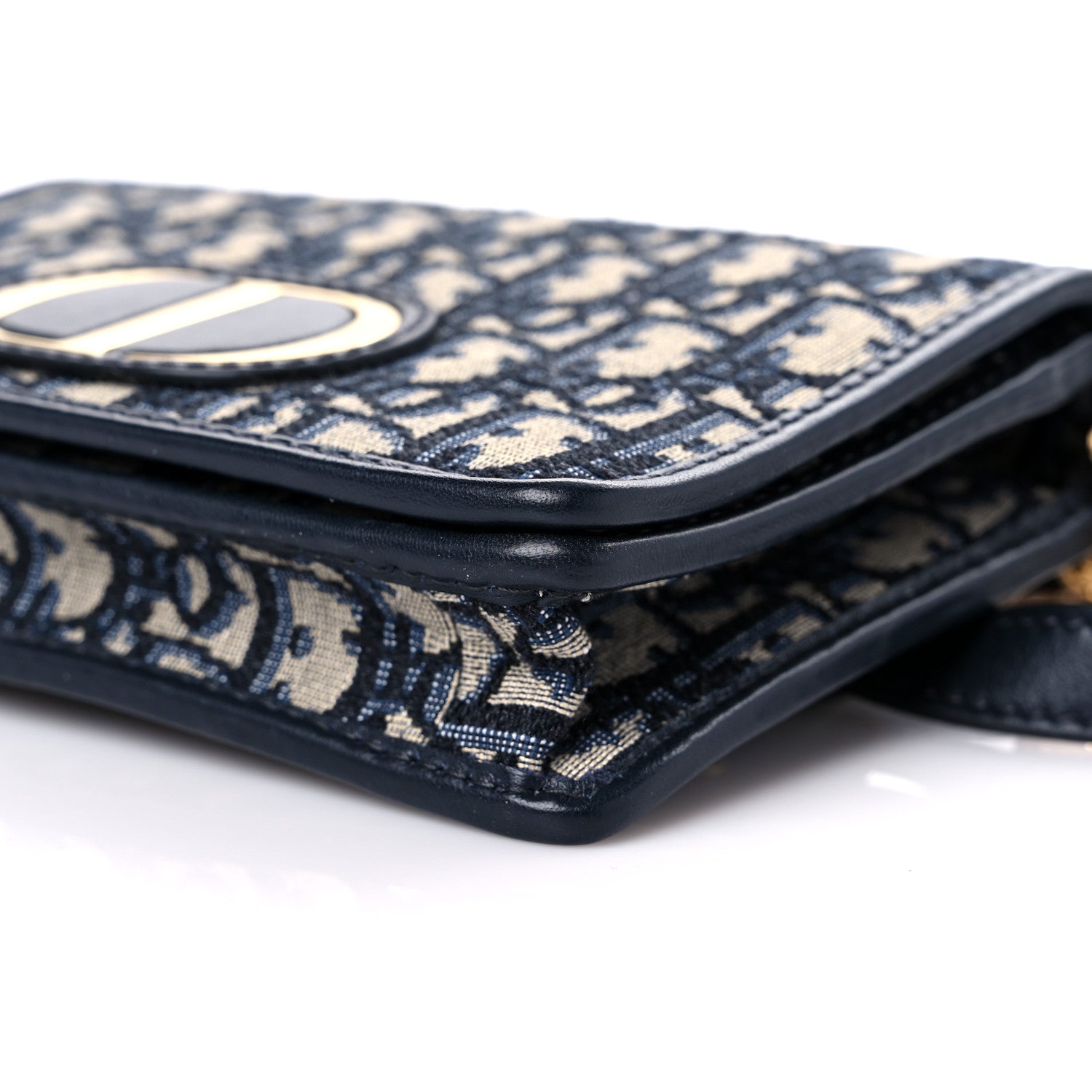 Christian Dior Oblique 30 Montaigne 2-In-1 Pouch Blue 8 of 8