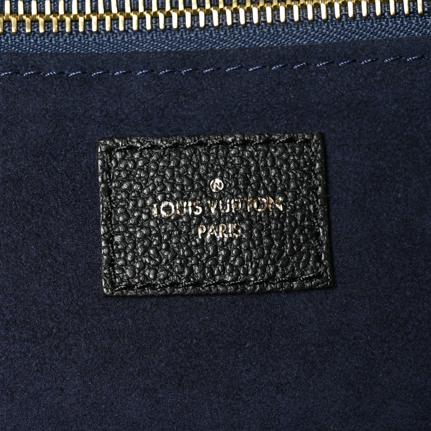 Louis Vuitton Empreinte Monogram Giant Neverfull MM Black 7 of 10