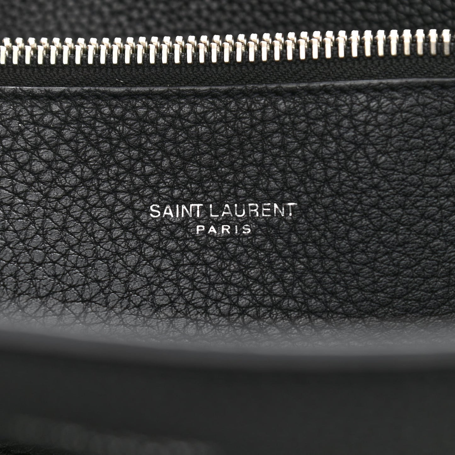 Grained Calfskin Medium Souple Sac De Jour Black