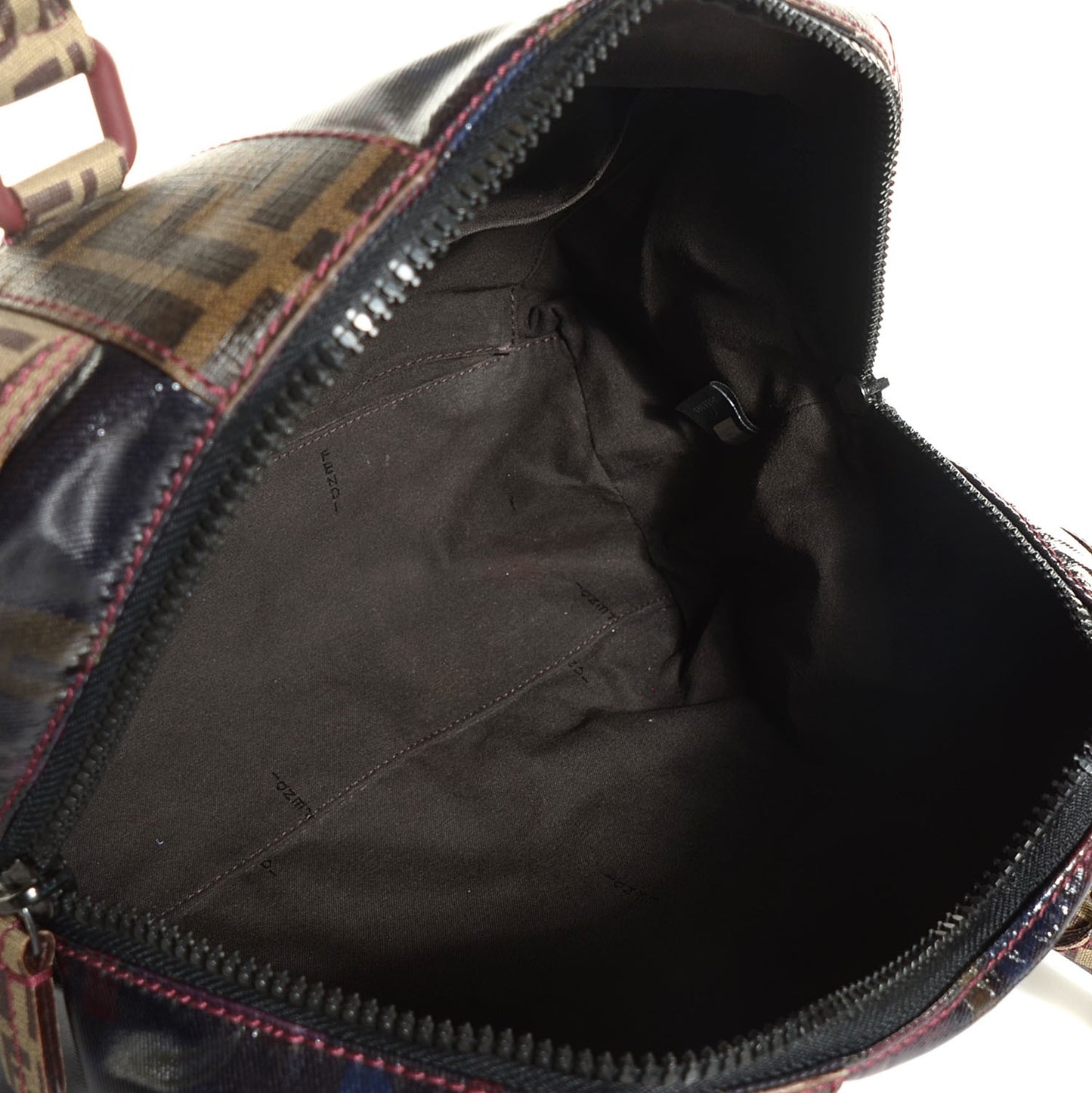 Patent Zucca Zucchino Spalmati Small B Mix Tote Multicolor