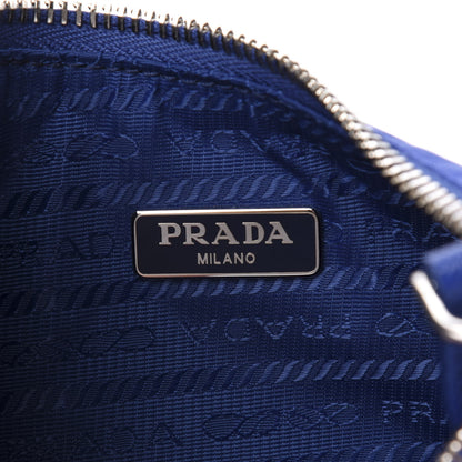 Prada Nylon Re-Edition 2005 Shoulder Bag Indaco 8 of 11