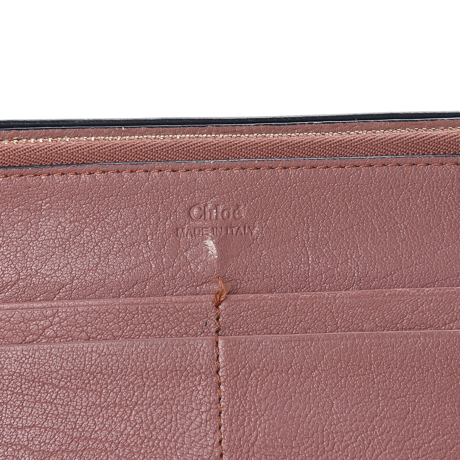 Chloe Grained Calfskin Portefeuille Wallet Romantic Mauve 6 of 25
