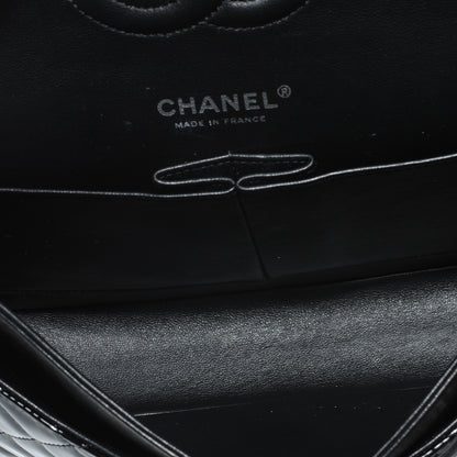Chanel Patent Medium Double Flap Black 7 of 8