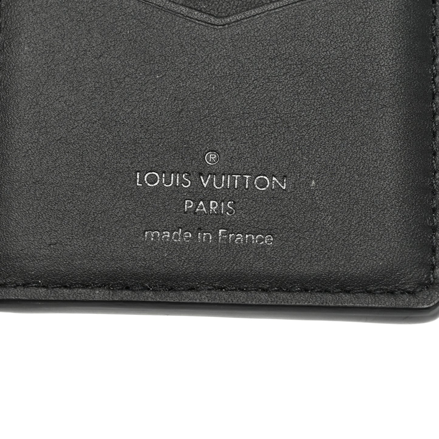 Taurillon Monogram Pocket Organizer Black