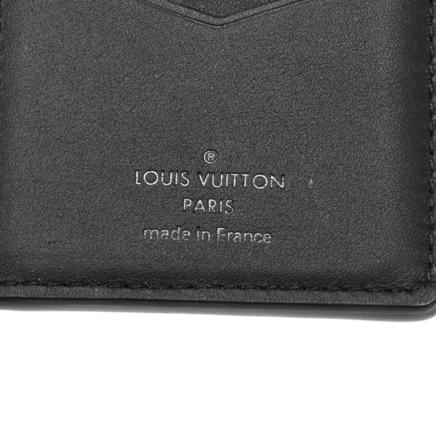 Louis Vuitton Taurillon Monogram Pocket Organizer Black 6 of 6