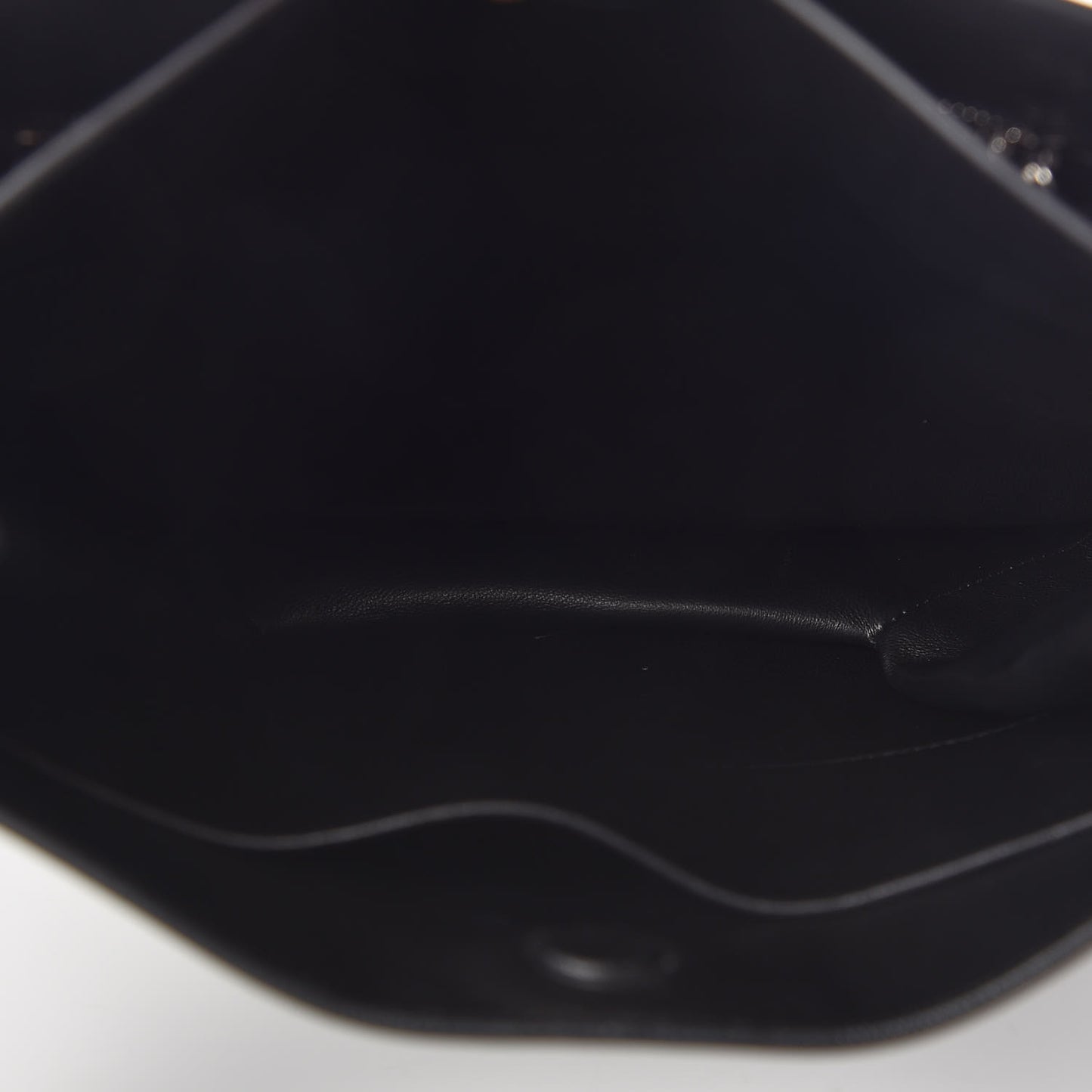 City Calfskin Large Margit Bag Black