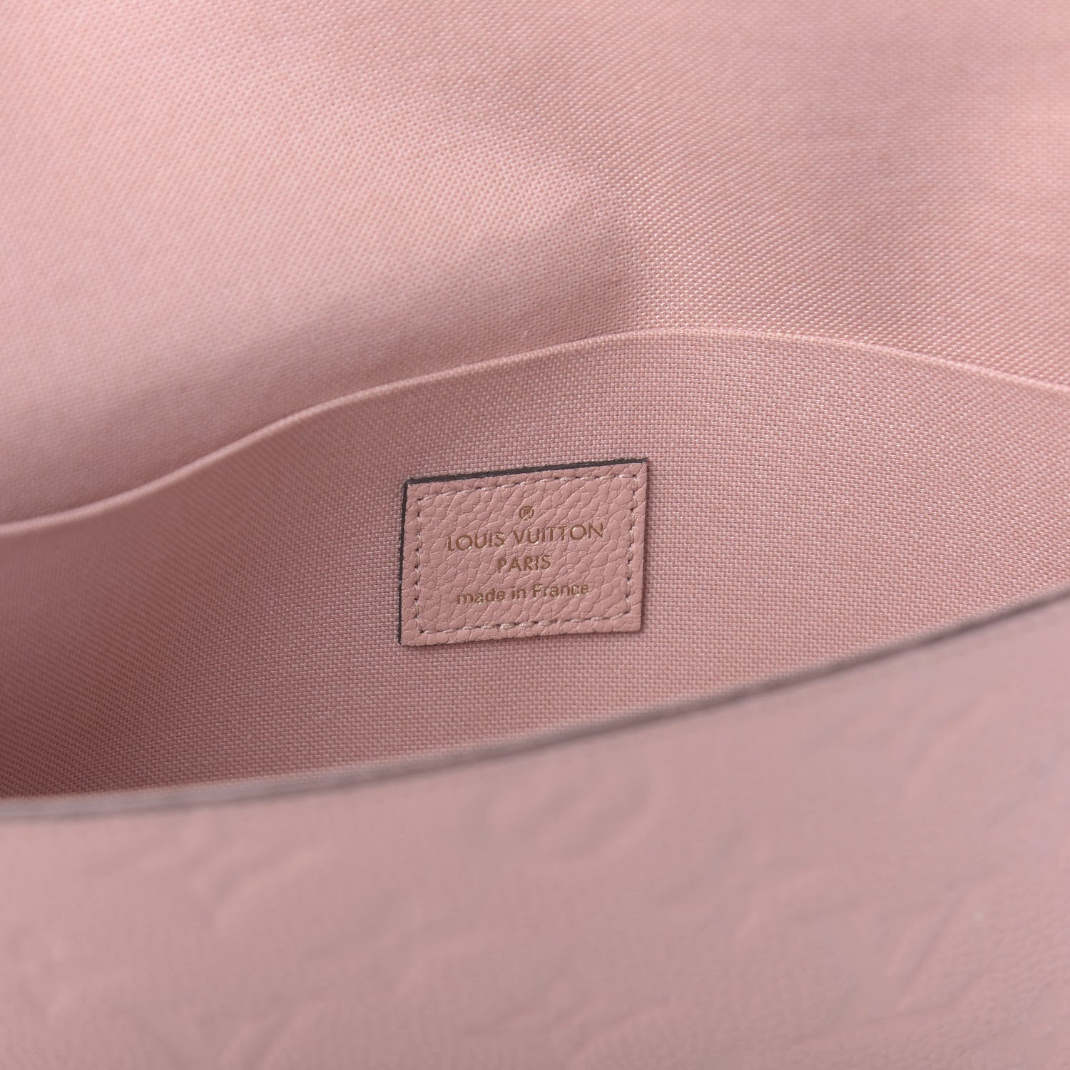 Louis Vuitton Empreinte Pochette Felicie Chain Wallet Rose Poudre 8 of 10