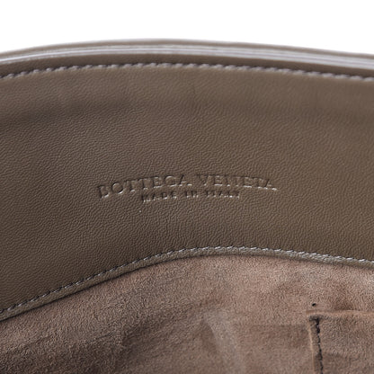 Bottega Veneta Nappa Intrecciato Medium Olimpia Bag Steel 6 of 9