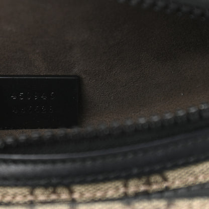 Gucci GG Supreme Monogram Belt Bag Black 7 of 11
