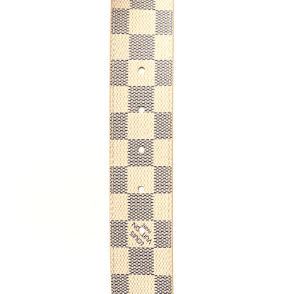 Louis Vuitton Damier Azur LV Initiales Belt 95 38 4 of 5