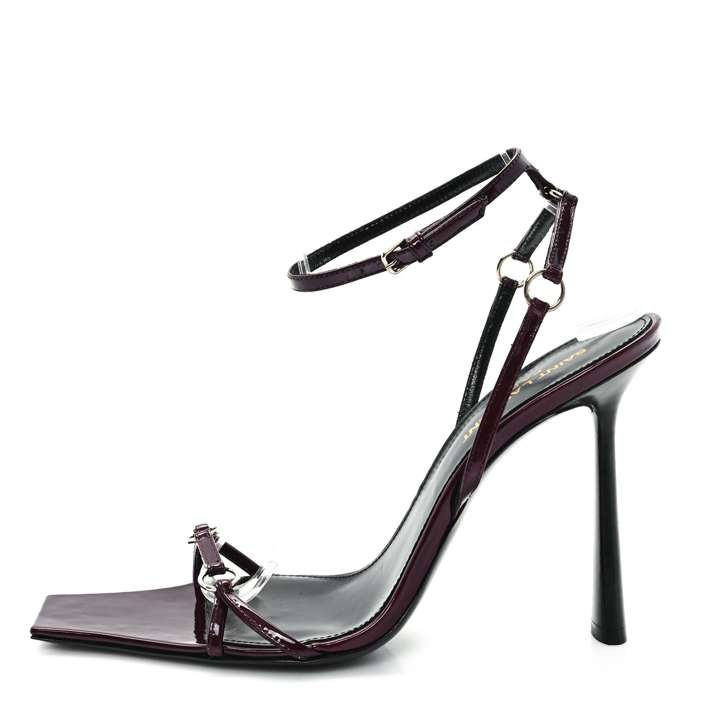 Vernice Gloss Nova 105 Sandals 39 Deep Bordeaux