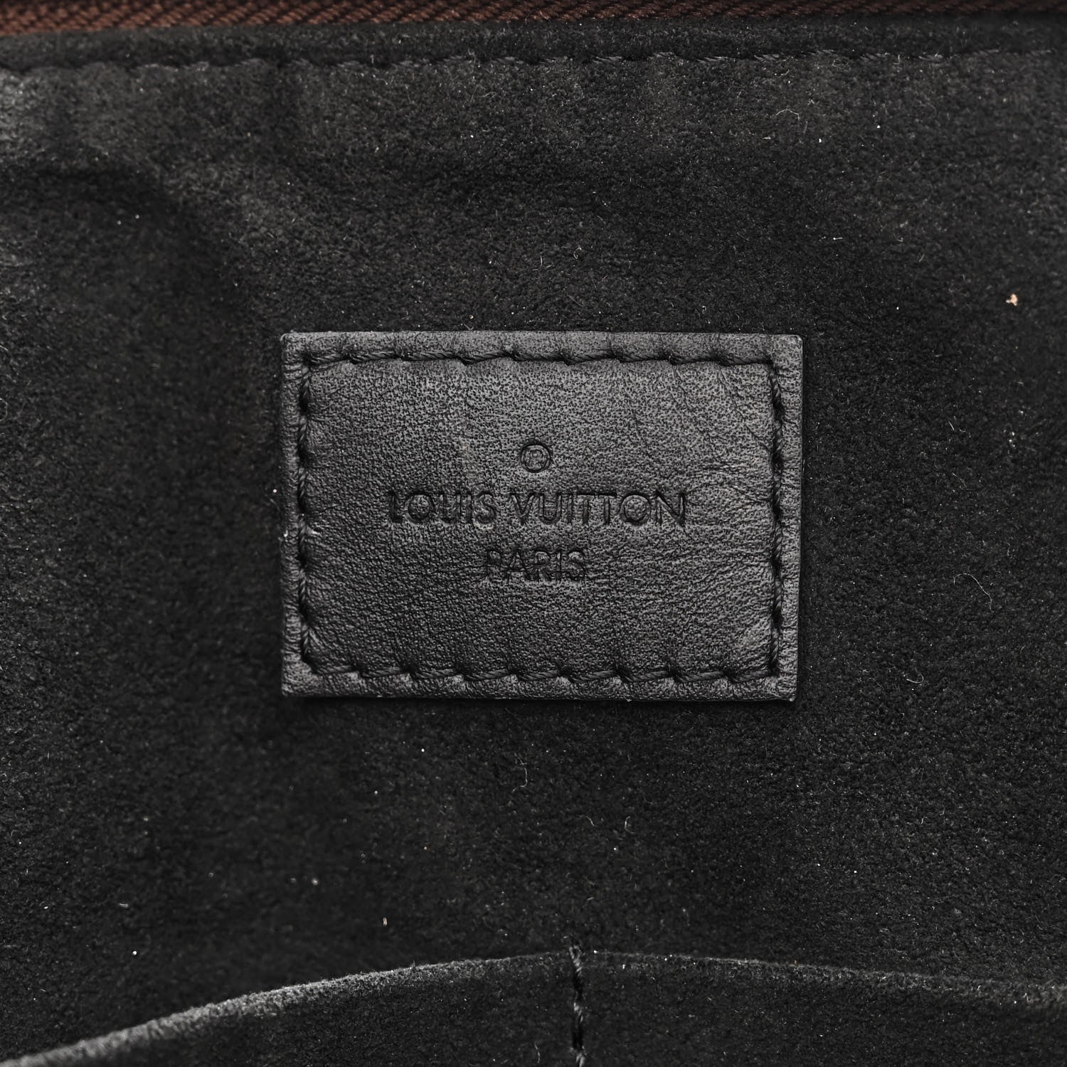 Louis Vuitton Monogram Flower Zipped Tote MM Black 6 of 12
