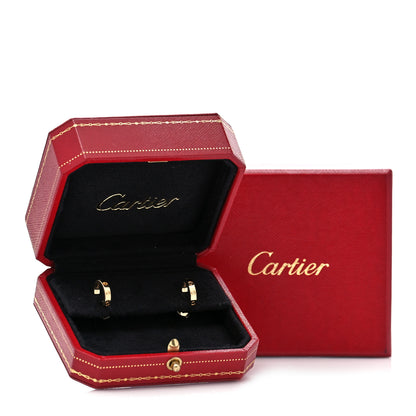 Cartier 18K Yellow Gold Small LOVE Hoop Earrings 6 of 6