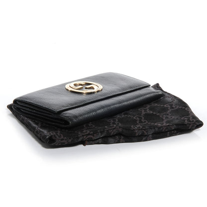 Gucci Leather Blondie Continental Wallet Black 8 of 8