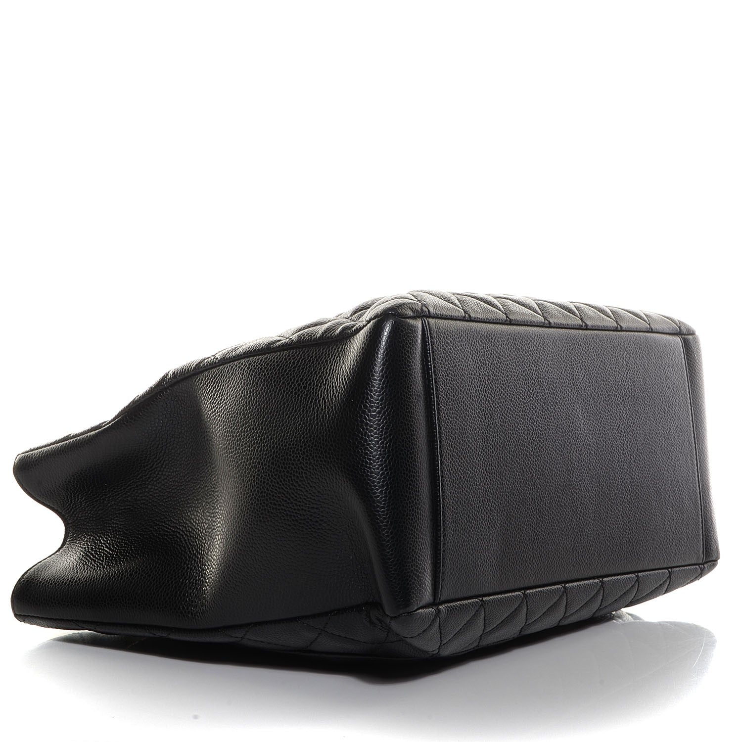 Chanel Caviar Quilted Grand Shopping Tote GST Black 4 of 7