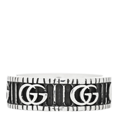 Gucci Sterling Silver Double G Band Ring 65 11 1 of 4