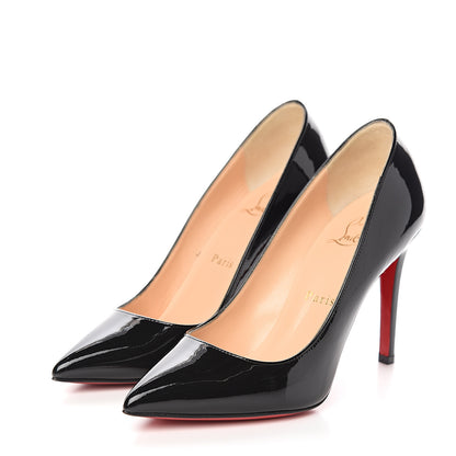 Christian Louboutin Patent Pigalle 100 Pumps 36.5 Black 3 of 9